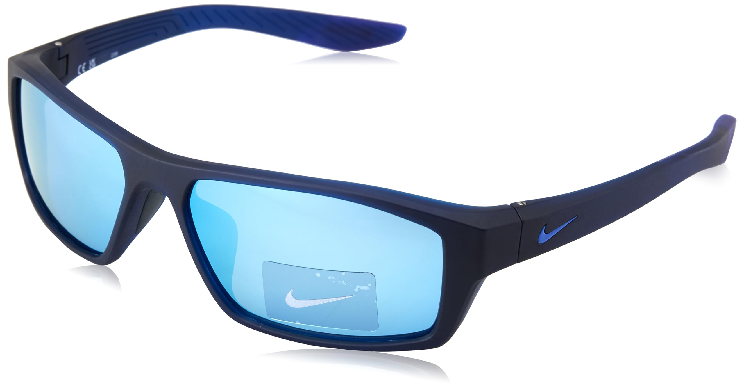 NIKE Sunglasses BRAZEN SHADOW M FJ 1987 451 Mt Dk Obsidian/Frzn Blue Mi
