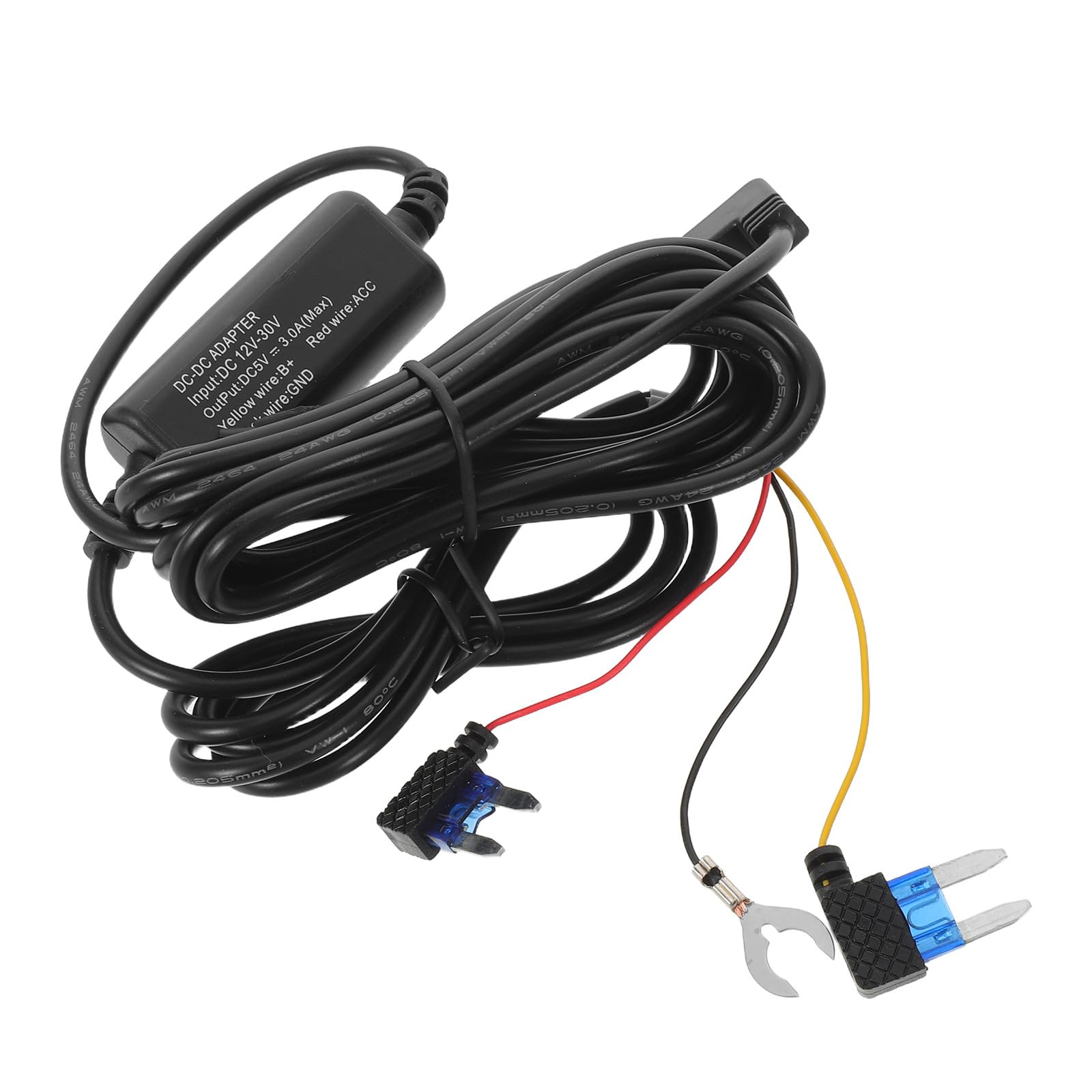 Cable Tipo C Mobestech de 3 hilos para alimentación estable de cámaras de coche 8