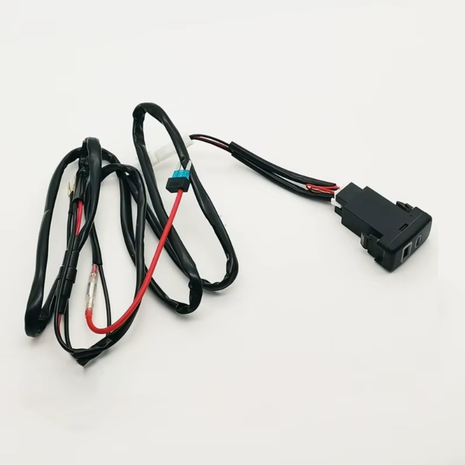 Aux USB carga Módulo Consola Central Con Puerto USB Compatible Con Toyota Para FJ Cruiser Car Dual QC3.0 Para Cargador Rápido Para Enchufe Interfaz PD Tipo C