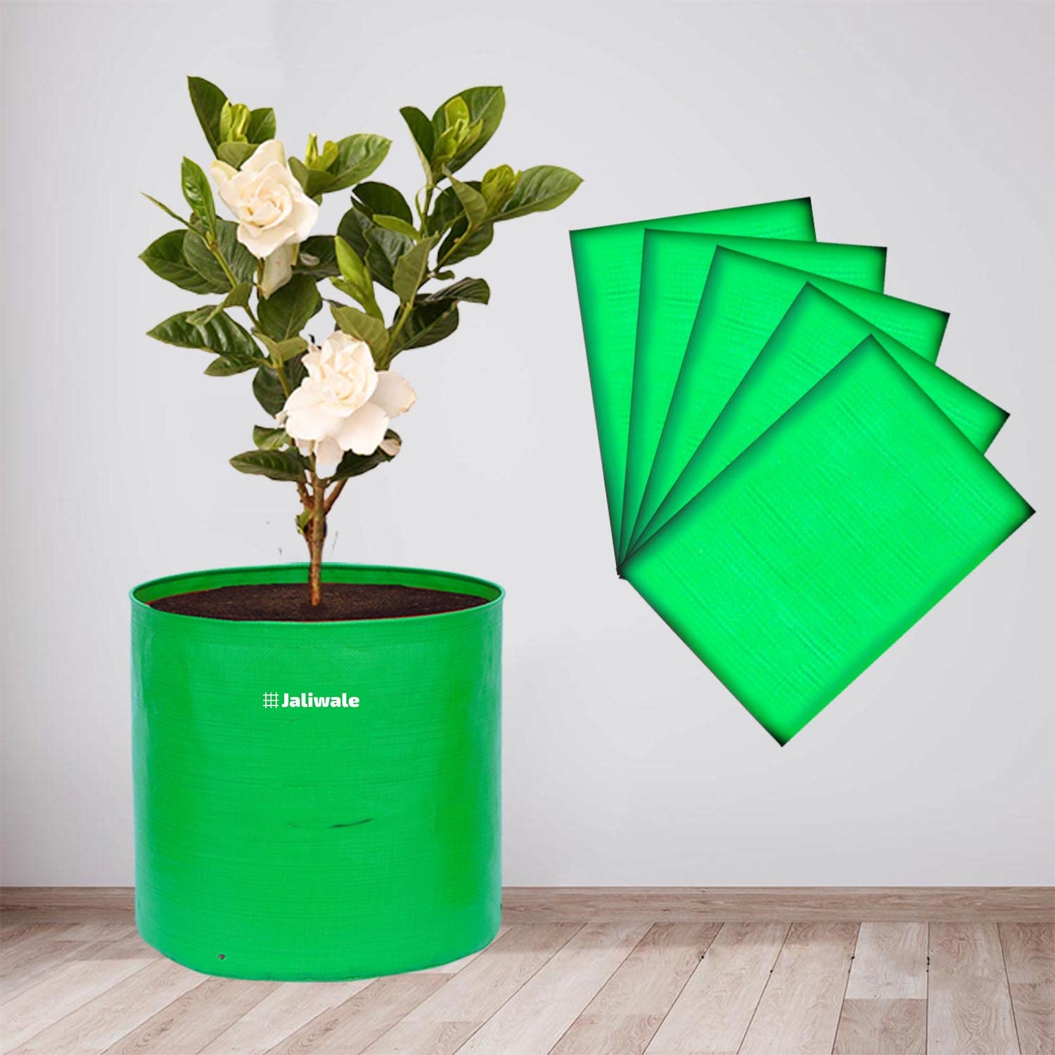 WNE Jaliwale Grow Bags 12x12 inch Large hdpe Fabric Big Size Grow Bags for Leafy Vegetables & Plants Pack of 5 (B0BRKM1SYX) Amazon Price History, Amazon Price Tracker