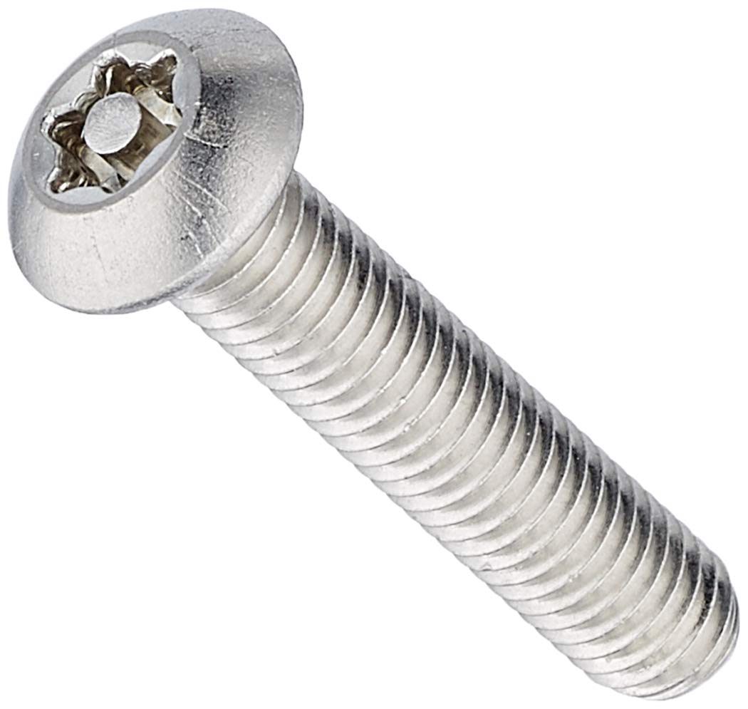 Duratool TPTB525 - Viti Torx Con Testa A Bottone, In Acciaio INOX, M5 X 25 Mm, Confezione Da 50 - Foto 3