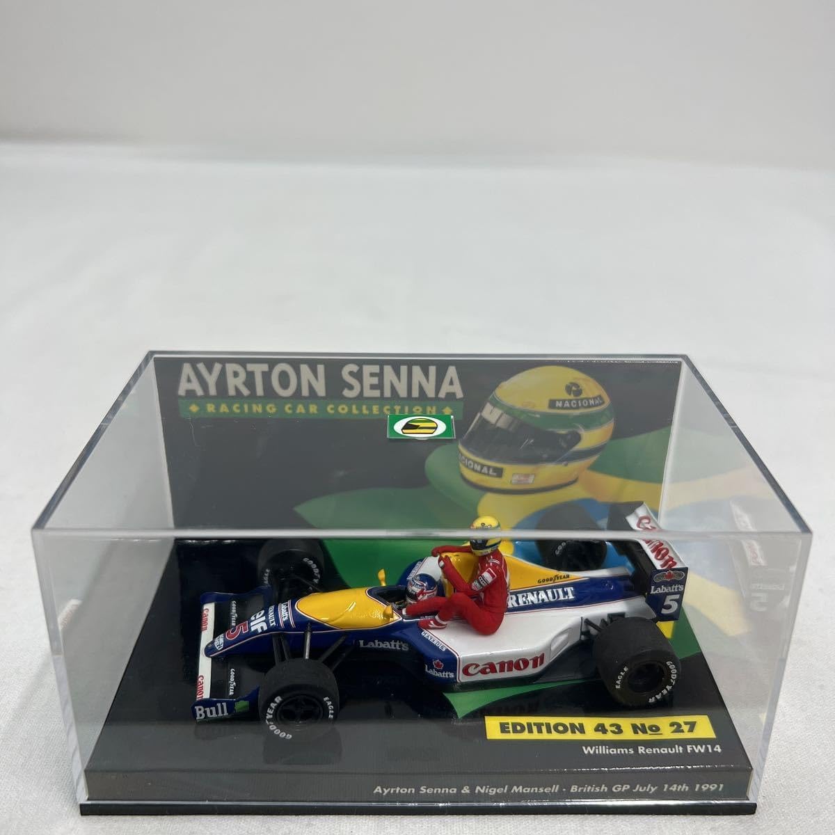 Williams Renault FW14 Ayrton Senna ミニカー