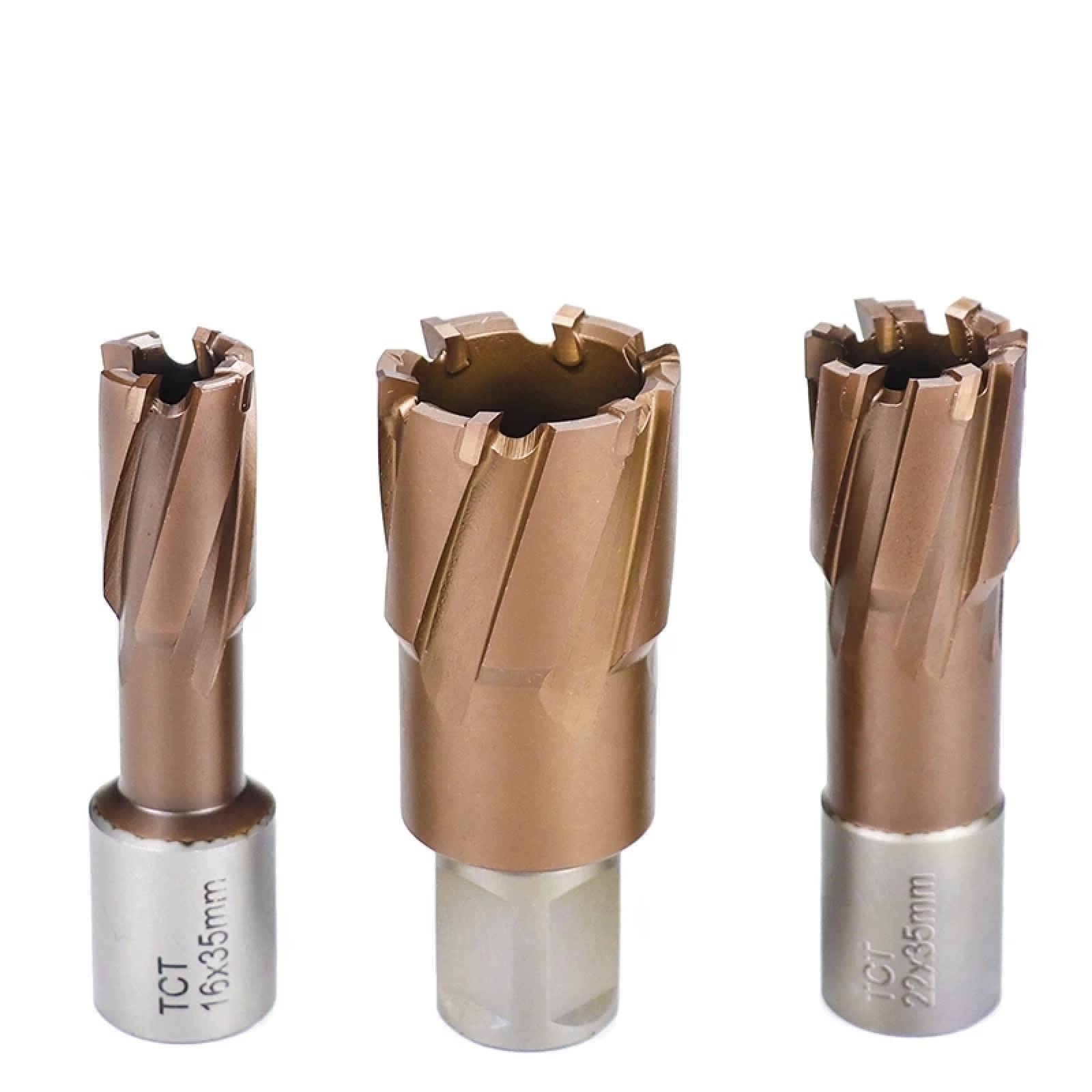 Broca Anular De Carburo Con Revestimiento De TiCN, Cortador De Sierra, Broca Para Agujeros De Metal,13x35mm