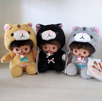 超激レア‼️ モンチッチ 黒猫 ねそべりモンチッチ ぬいぐるみ 黒ネコ - メルカリ