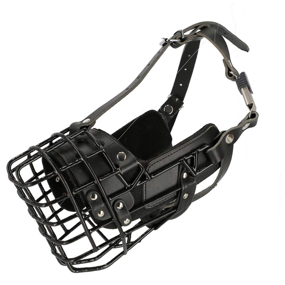 Dingo Gear S03042 - Bozal de metal K9 grande para perro pastor alemán