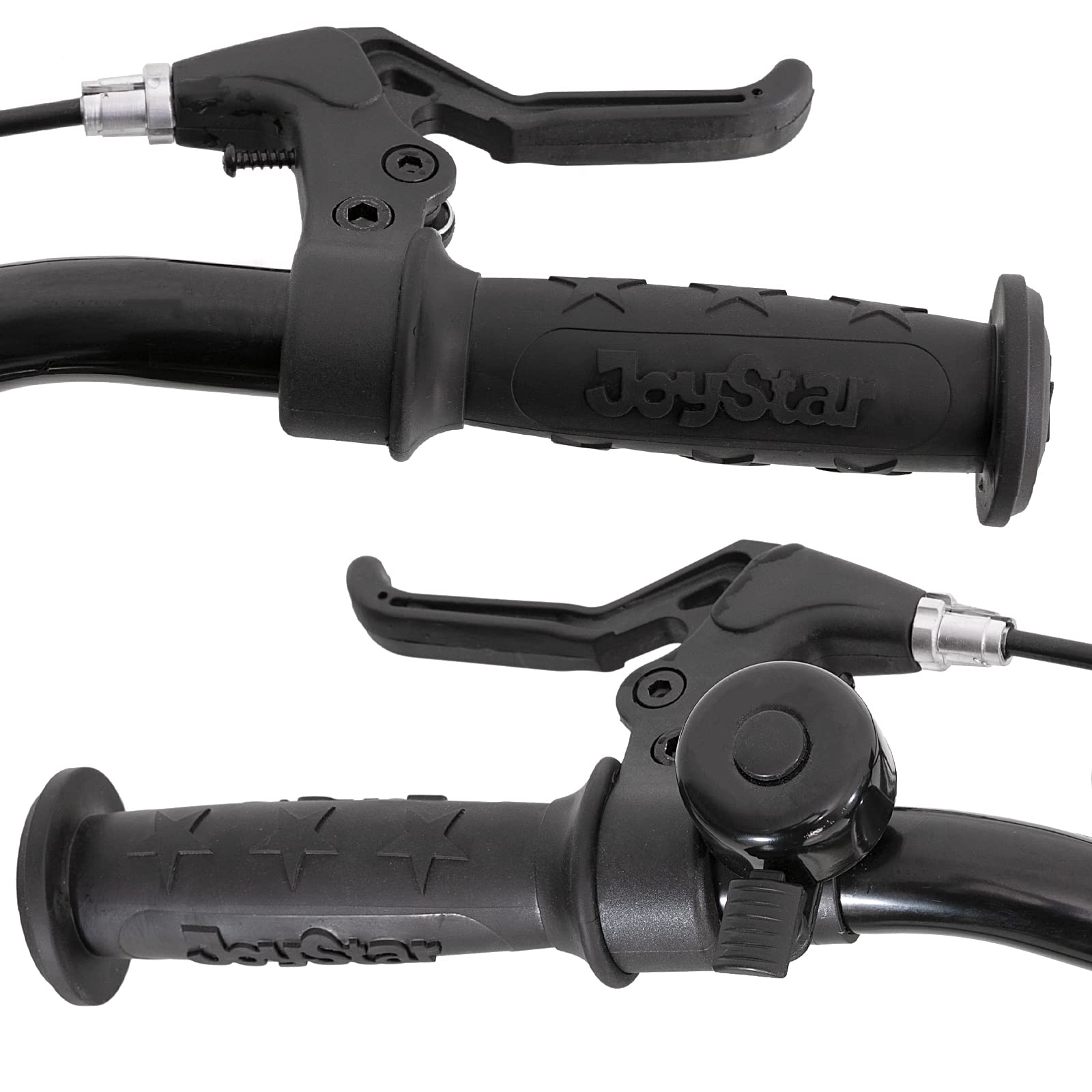 VTT Enfant joystar 20 Pouces pour garçons et Filles de 7 à 13 Ans, vélo Enfant avec Cadre en Acier entièrement Suspendu et Transmission à 1 Vitesse avec béquille