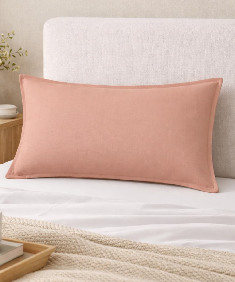 Doctor Towels, Aloe Vera Pillow Cover, Pillowcase for Hair and Skin, Dermatologist-Tested Designed for Sensitive Skin, Smooth, Breathable Fabric and Natural fibers (Pack of 1 - Honey Peach)-image-32