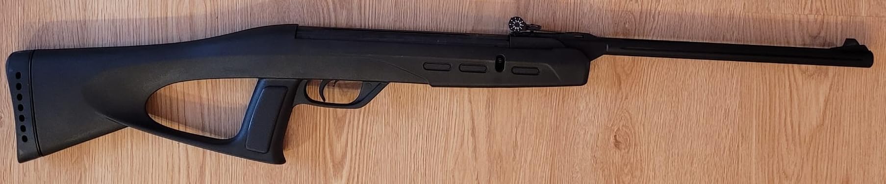 Carabina Perdigón Deltafox GT 3 Julios + Visor 4x20. Calibre 4,5mm + Tarjeta de Armas + Funda + Balines + Gafas Protectoras. Delta Fox