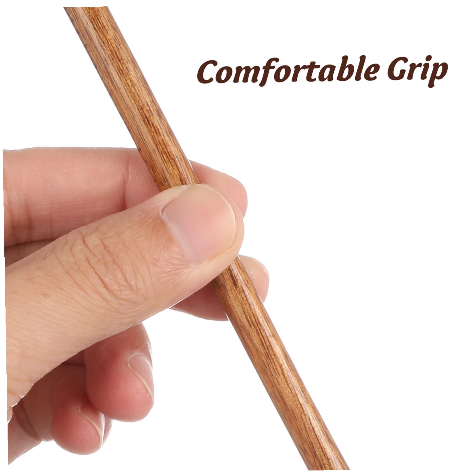 Cuchara de Café de Mango Largo de Madera Nanmu, Estilo Japonés, Pequeña, Natural, para Miel y Postres, Utensilio de Cocina Tradicional, Paquete de 2 Piezas