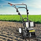Leistungsstarker Benzin 2 Takt Motor mit 52ccm Hubraum und kraftvoller 1,9kW (2,6PS) Leistung