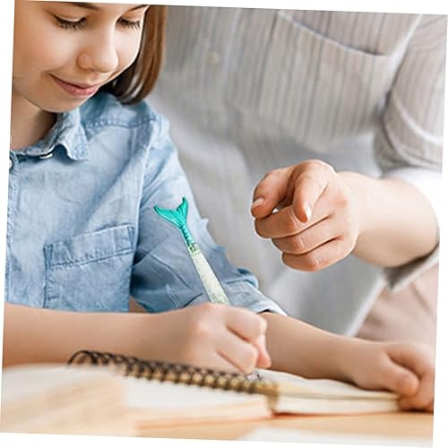 Miniatura 7 de Bolígrafos de tinta de gel de sirena, 8 bolígrafos de tinta de sirena, bolígrafos de tinta de gel de sirena, bolígrafos de decoración de cristales