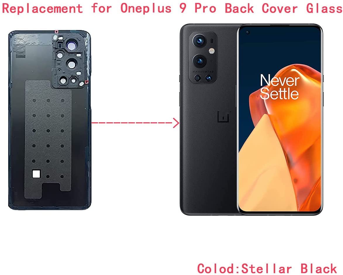 Amazon.com: 9 Pro Back Glass Replacement for OnePlus 9 Pro 5G