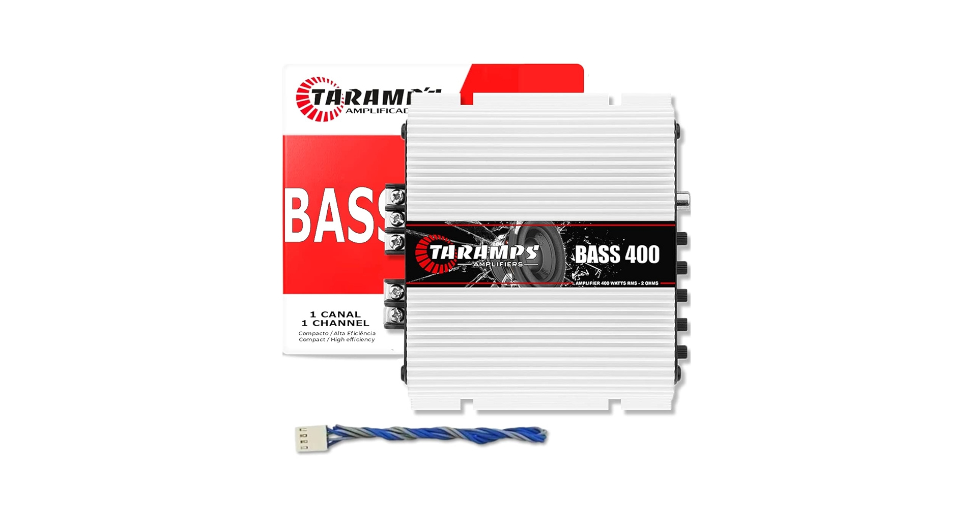 Amazon.co.jp: Taramps BASS 400 1チャンネル アンプ 2Ω カー