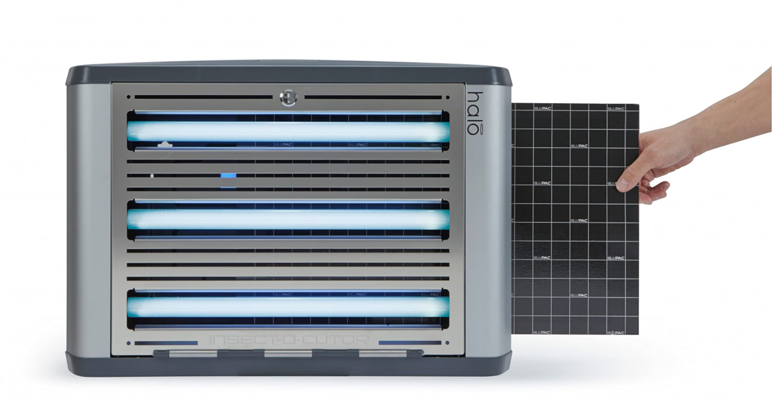 Trappola per insetti Halo 45 W Argento per commerciali fino a 120 m²