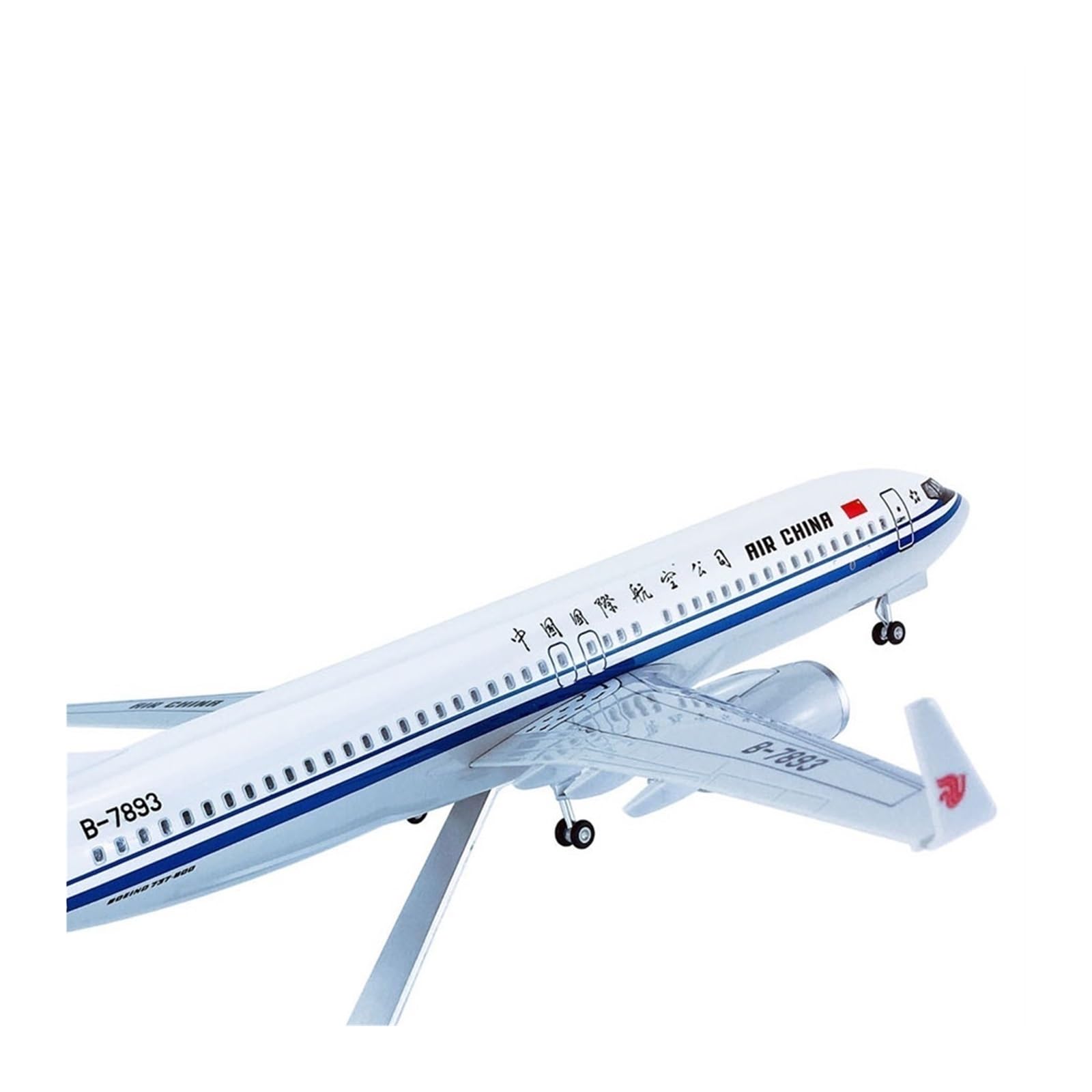 Modello di Aereo in lega Aereo Con Ruote Da 47 Cm Boeing B737-800 Per Modello Di In Lega Per Passeggeri Air China 1 85