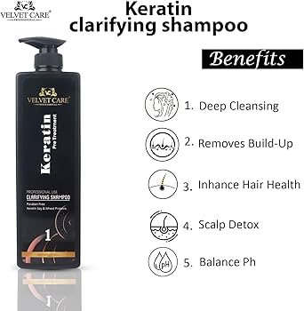 Buy VELVETCARE Keratin Pre Treatment Clarifying Shampoo (KT
