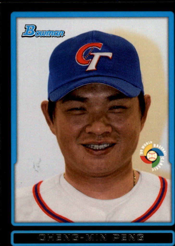 2009 Bowman WBC Prospects #BW16 Cheng-Min Peng MLB Baseball Trading Card
