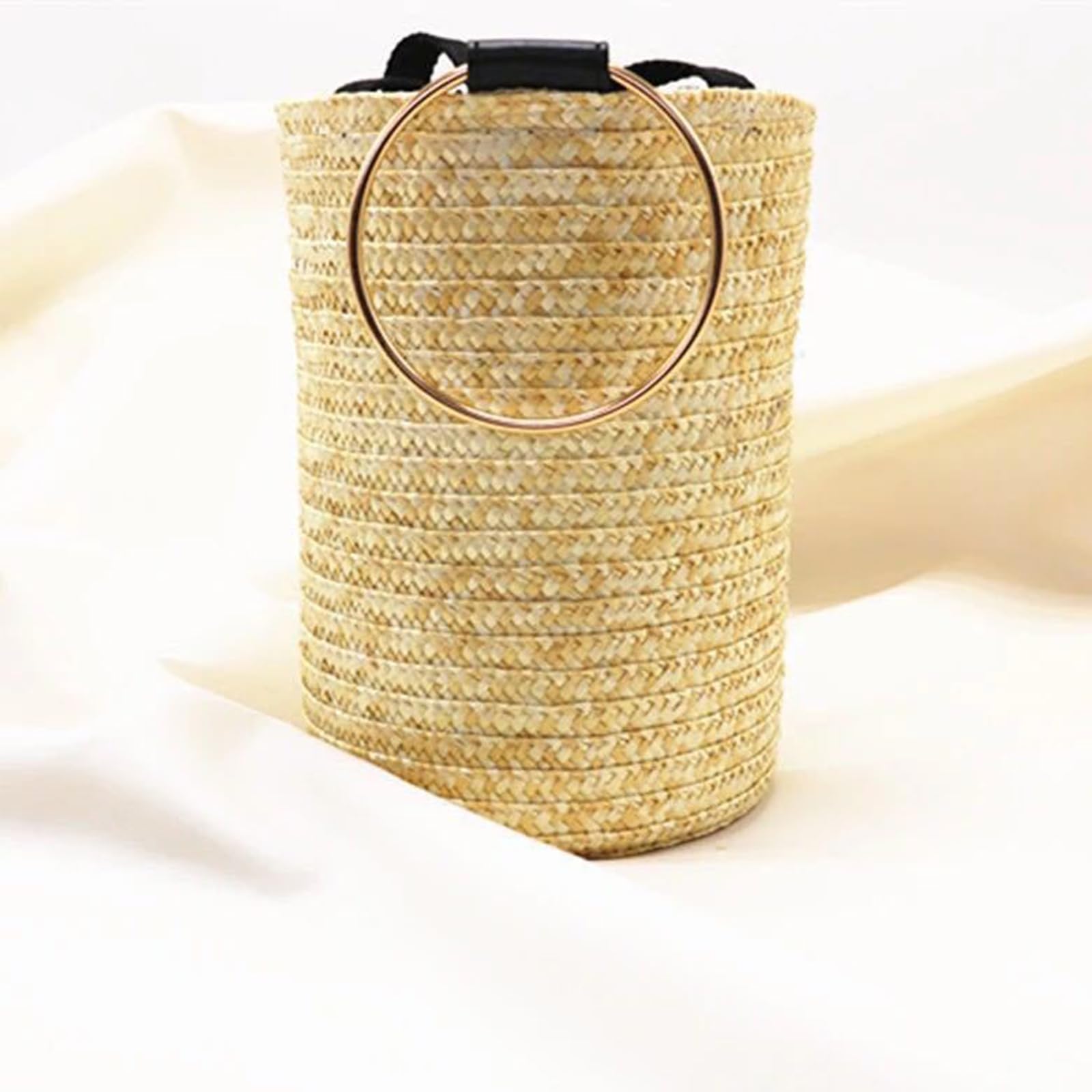 6 x Manijas Metálicas para Bolsos De Cuero, Manijas Reemplazables para Bolsos Tote, Asas para Bolsos,Asas para Bolsos Crochet,Bolsos De Mano, Artesanías De Crochet DIY