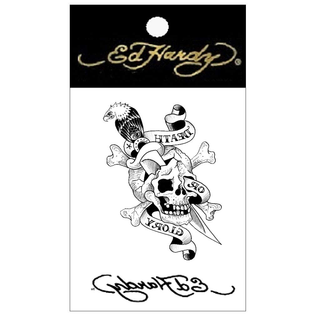 Amazon.co.jp: [エドハーディー] タトゥーシール Ed Hardy ボディー