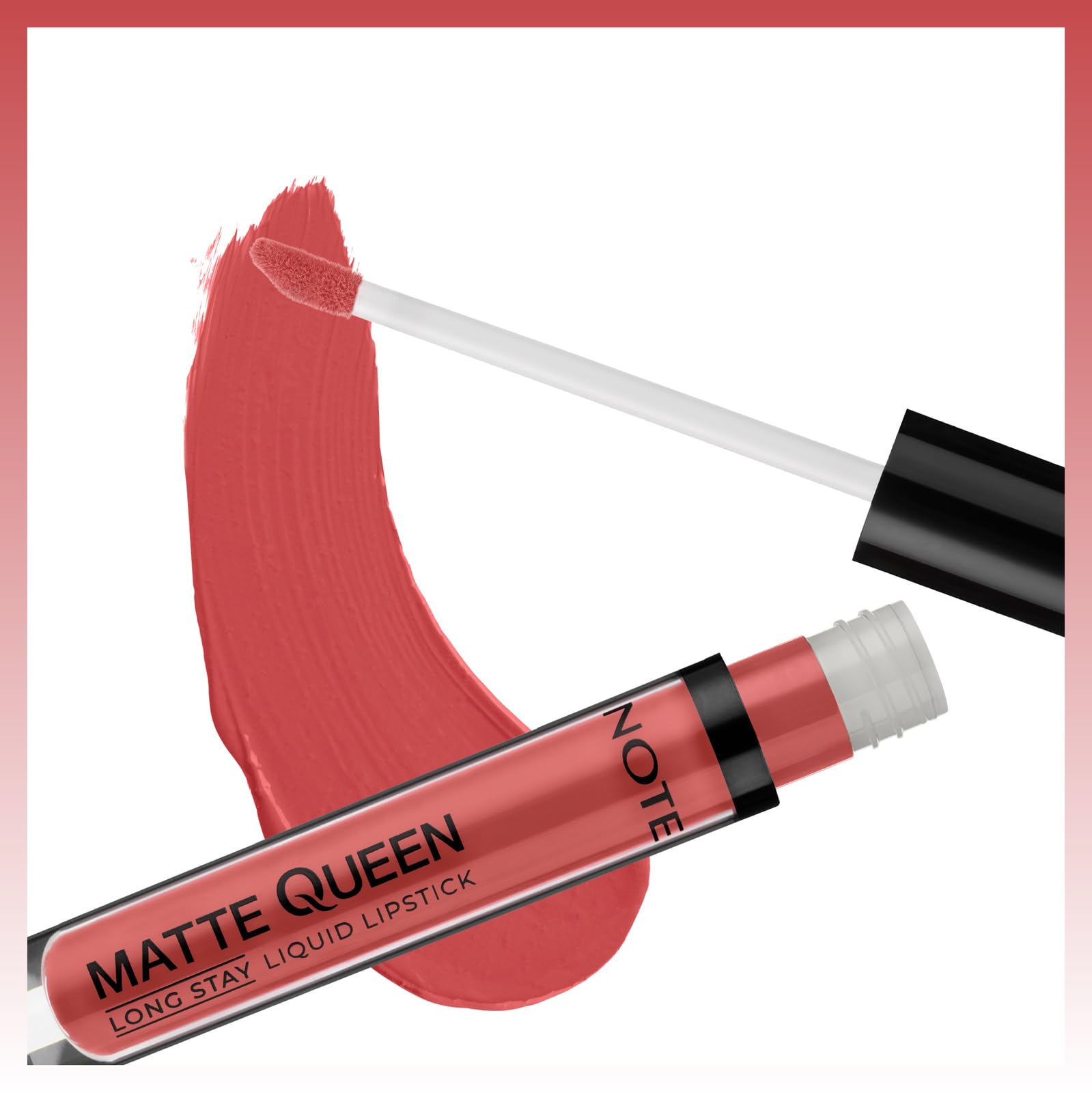 Note Cosmetics Matte Queen Lipstick 05 Summer Charm Kalıcı Likit Ruj, Pembe