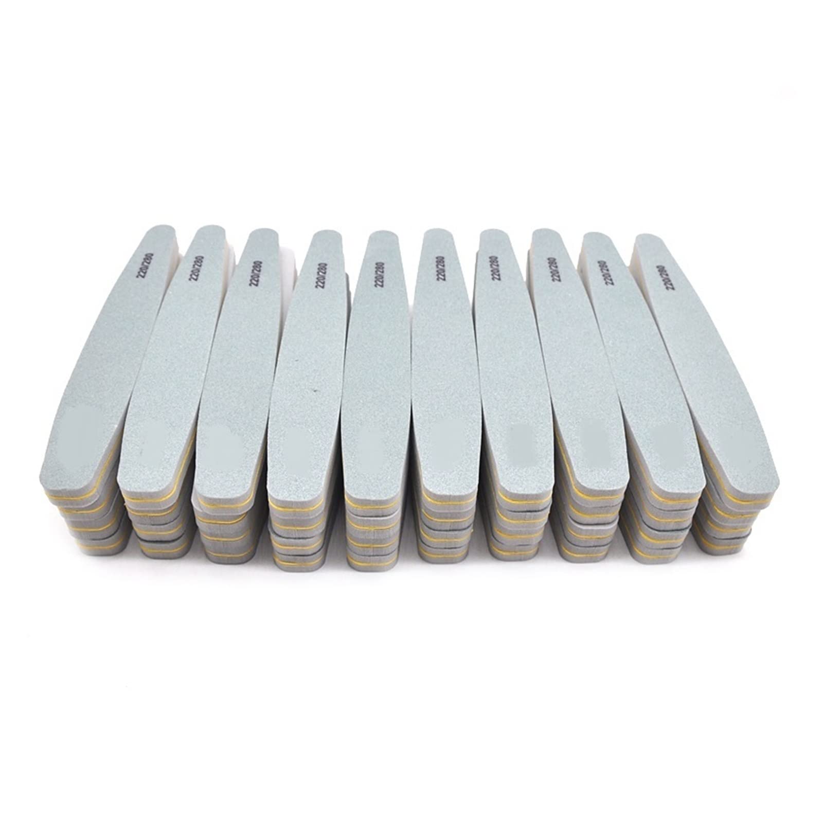 TRUSTTWO 50 PCS Lima for Unghie 220/280 Spugna Levigatura Buffer Block Gel Smalto Lime for Unghie Fit for Manicure Punte del Chiodo Artificiale Strumenti di Pedicure The New
