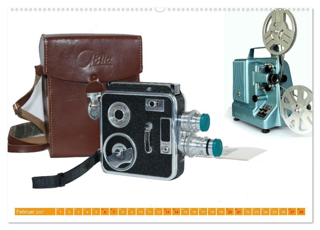 CALVENDO · Alle Macht für Super Acht - Super 8 Kalender (Kalender 2027) | DIN A2 Querformat · Premium-Wandkalender