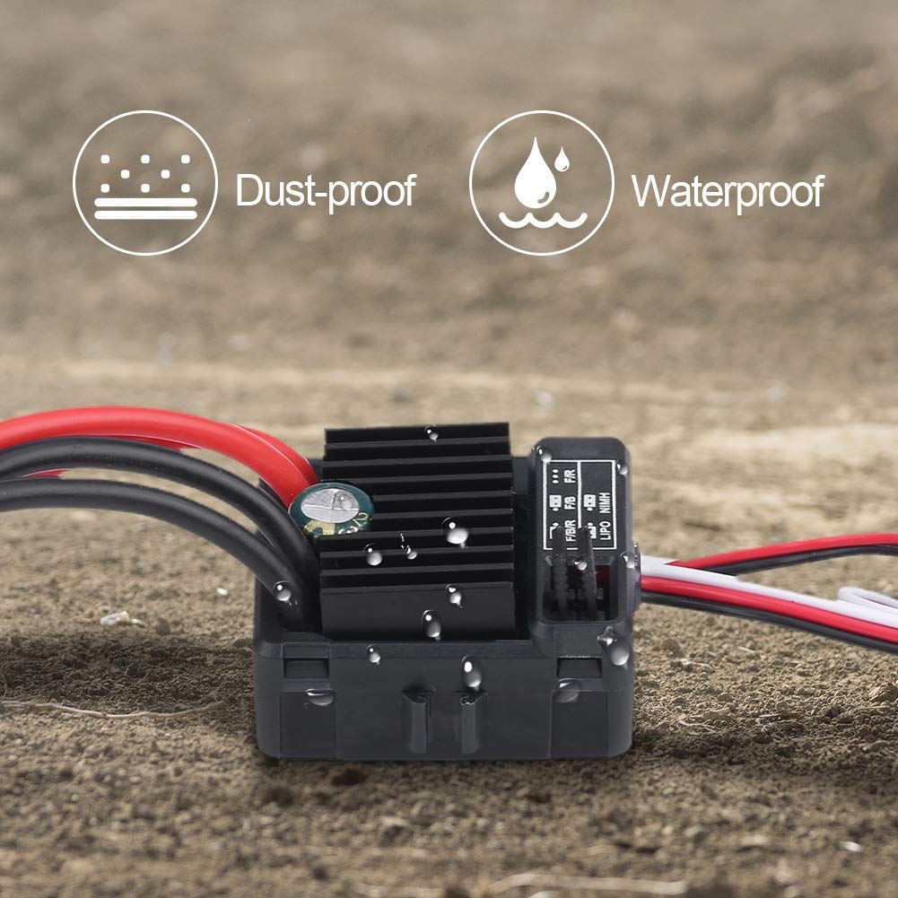 Amazon | Wp-1060-ブラシ ESC 60A 防水 防塵 持久力 過熱保護