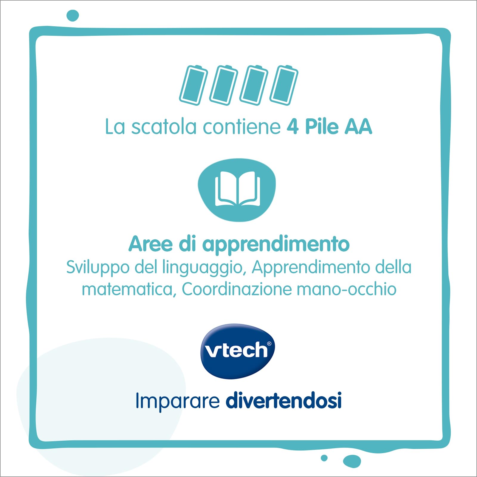 VTech Bit Smart Genius Plus Nero, Computer Interattivo Bambini, Computer con Mouse Incluso, 164 Attività, Computer Didattico Bilingue Italiano e Inglese, Tastiera QWERTY, Batterie Incluse, 6-11 Anni