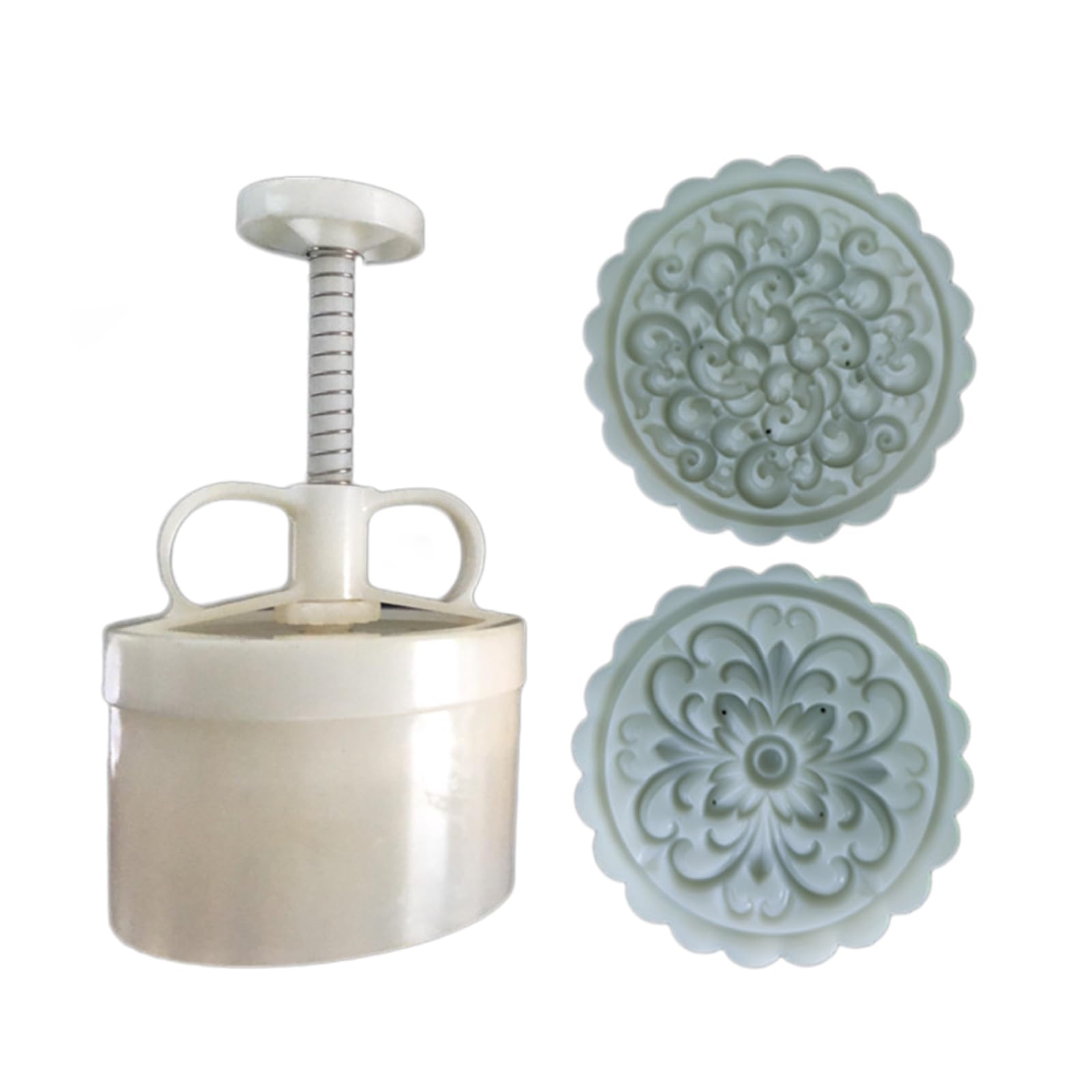 Buxuaaaa Dragon Phoenixs Mung Bean Cake Set Suitable for Accessories in Midautumn Festival Used for Cake Cookie Dessert Cutter Tool