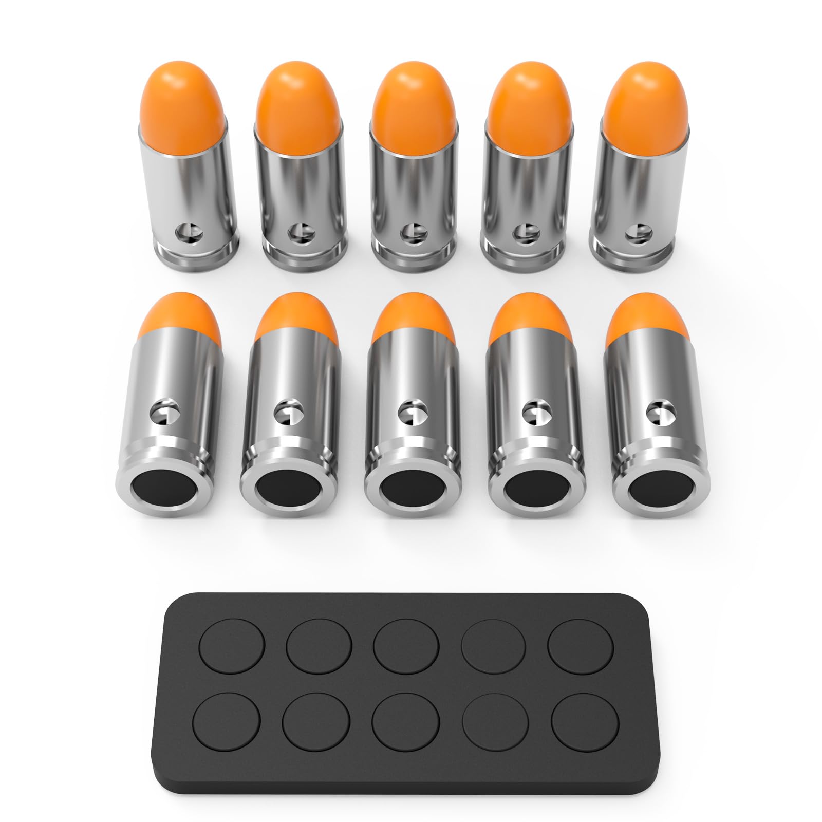 GORTAR Snap Caps Training Dummy Rounds Practice Safe Loading Firing Close to Real Weight