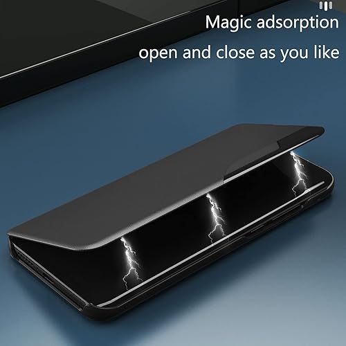 Miniatura 3 de COTDINFOR Funda para Samsung Galaxy Note 9, Galaxy Note 9 Funda de piel transparente con función atril magnética para mujeres y hombres, funda