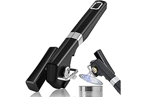 2 in 1 Safety Can Opener for Smooth Edges and Bottle Opener