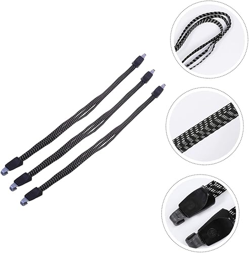 Miniatura 2 de YARNOW 6 piezas de cuerda de amarre para motocicleta, correas de alta resistencia para bicicletas, correa de equipaje de motocicleta, correas de