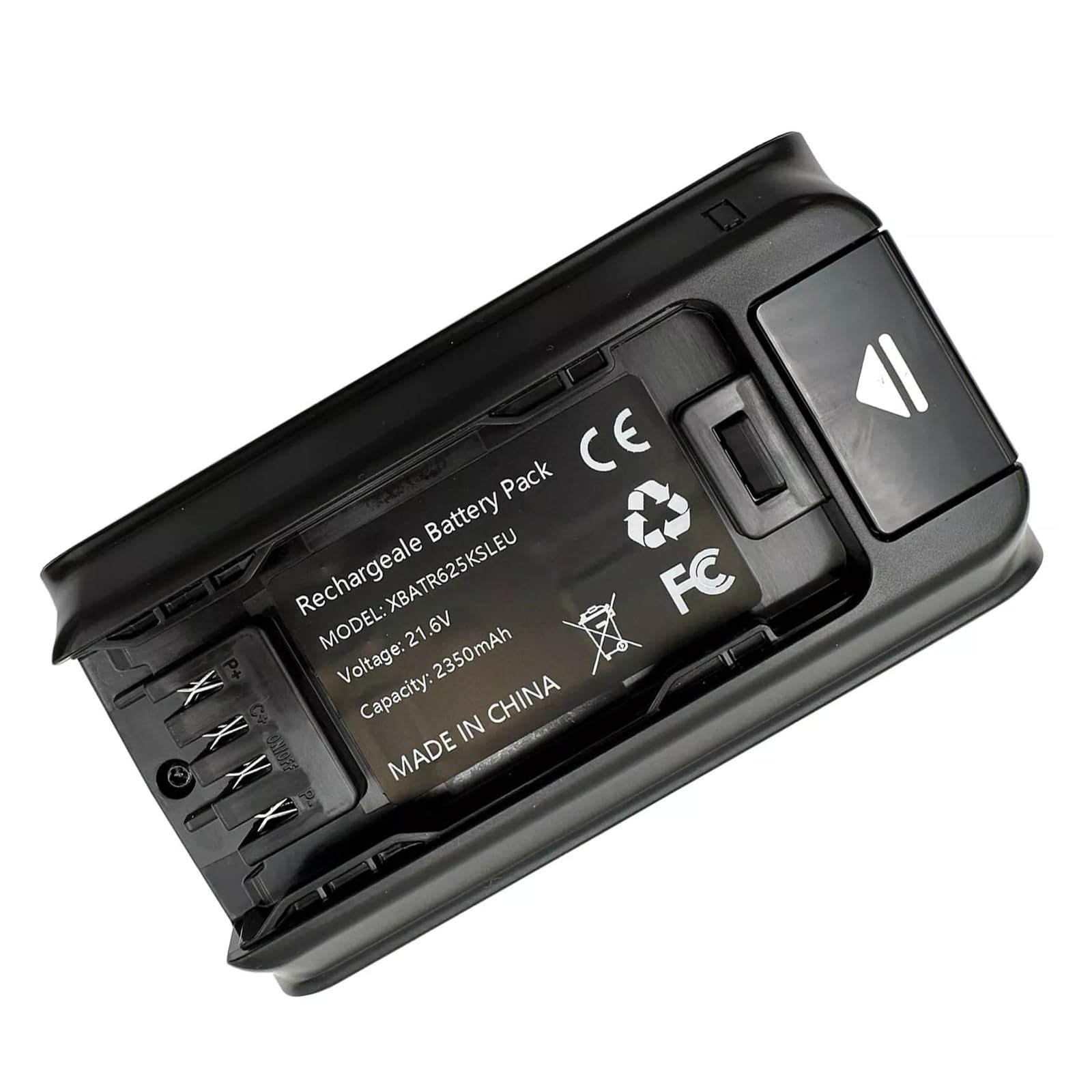 KAFTKO Vacuum Cleaner 21.6V 2350mAh XBATR625KSLEU Lithium Ion Battery Replacement Parts. Compatible For Shark IW3511 IW3615 IW3110C IW3111C IW3120C Vacuum Cleaner(IW3120C)