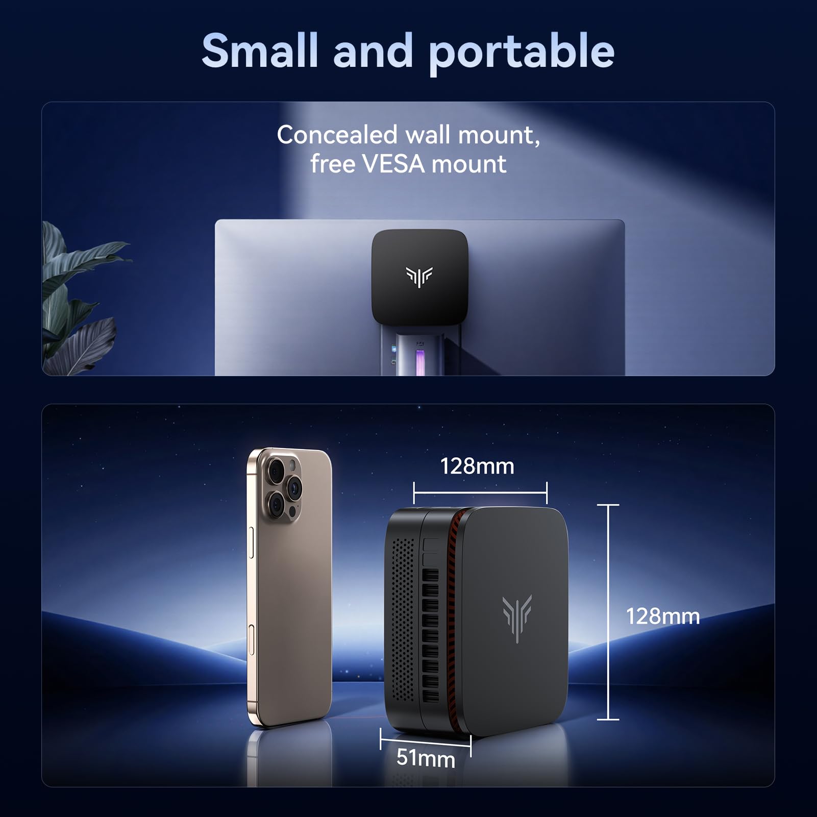 NiPoGi Pinova P1 Mini PC AΜD Ryzen 4300U W11 Pro(4C/4T,3.7GHz,Mieux que 3500U/3200U/N150)16Go DDR4 RAM+512Go SSD Extensible Ordinateur de Bureau 4K Triple Display/WiFi5/BT4.2/LAN Éducation Multimédia