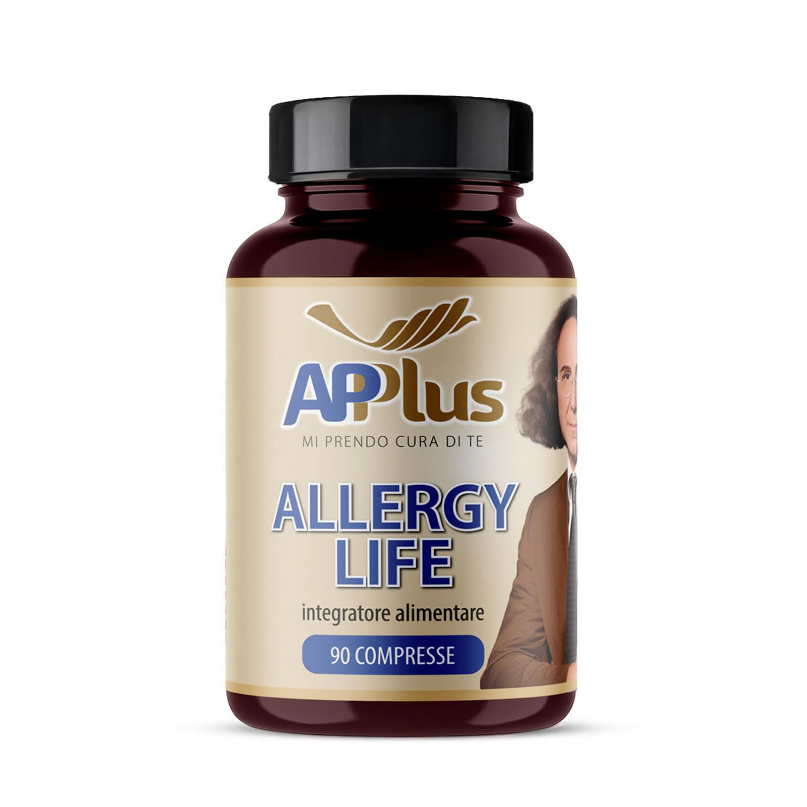 AP PLUS AllergyLife Integratore Alimentare con Estratti Vegetali per Difese Immunitarie e Supporto Naturale alle Reazioni Allergiche | 90 capsule