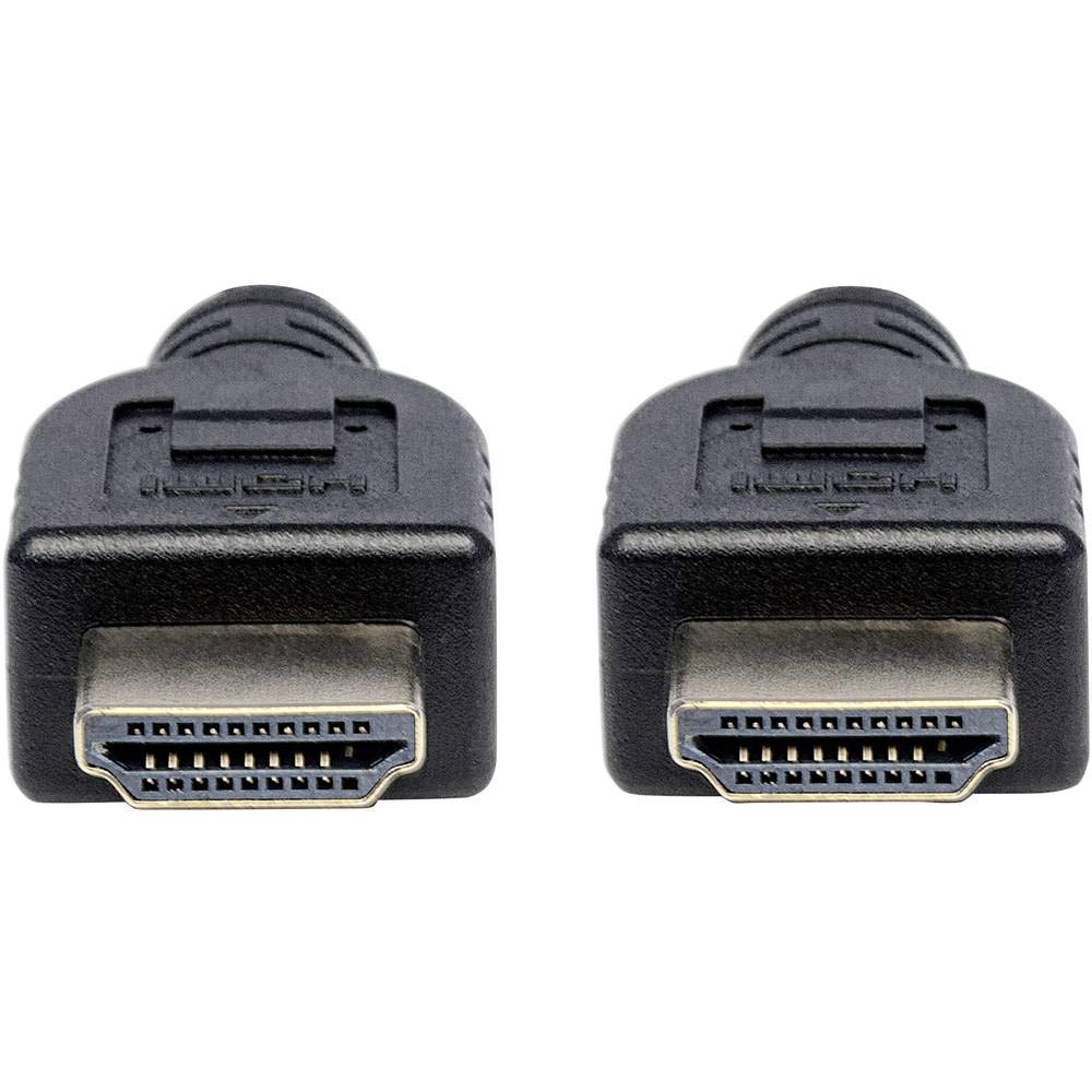 Manhattan 353960 Intellinet High Speed kabel HDMI z kanałem Ethernet, 8 m, ekranowany (certyfikat CL3 do instalacji ściennych), czarny