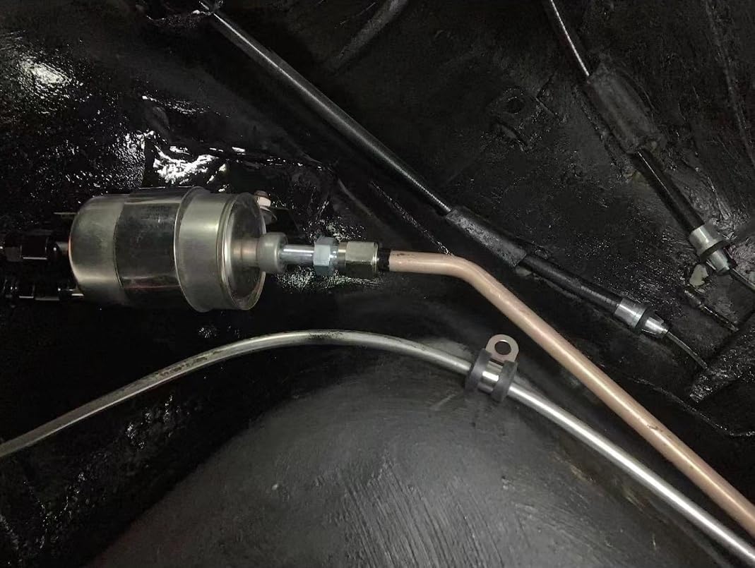 3/8 Fuel Line, 3003 Grade Aluminium Tubing for Brake Line, Metal Coiled Gas Line, Refrigeration [OD:3/8""][ Wall Thickness:0.035""][L:50FT], Silver