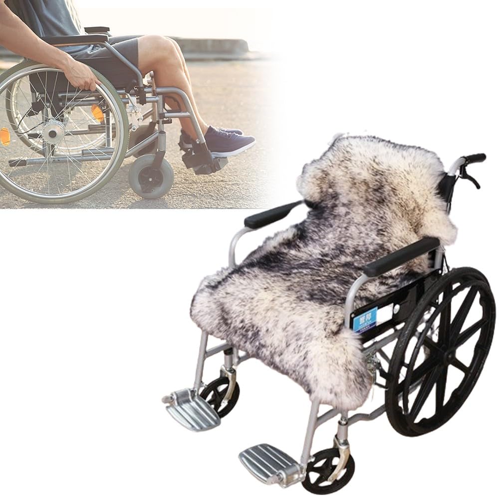 Cojín de Asiento para Silla de Ruedas, CojíN de Silla de Ruedas CojíN de Asiento con Soporte Lumbar Antiescaras Almohada de Silla de Oficina