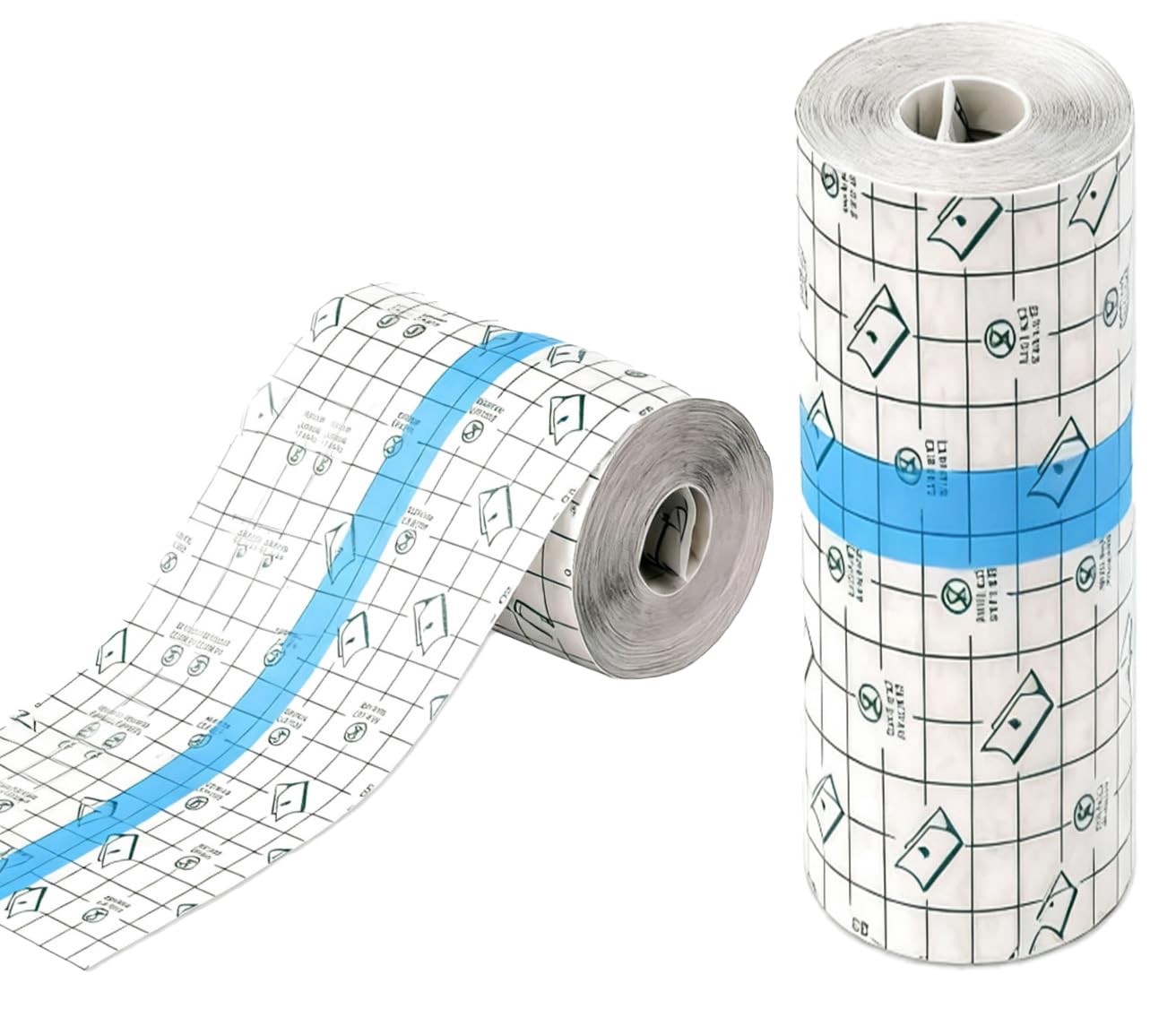 Tattoo Aftercare Waterproof Adhesive Bandage6 in x 2 yd, Second Skin Healing Protective Bandages Transparent Stretch Wound Dressing Tape,Tattoo Bandage Clear Adhesive (15cm*2m)