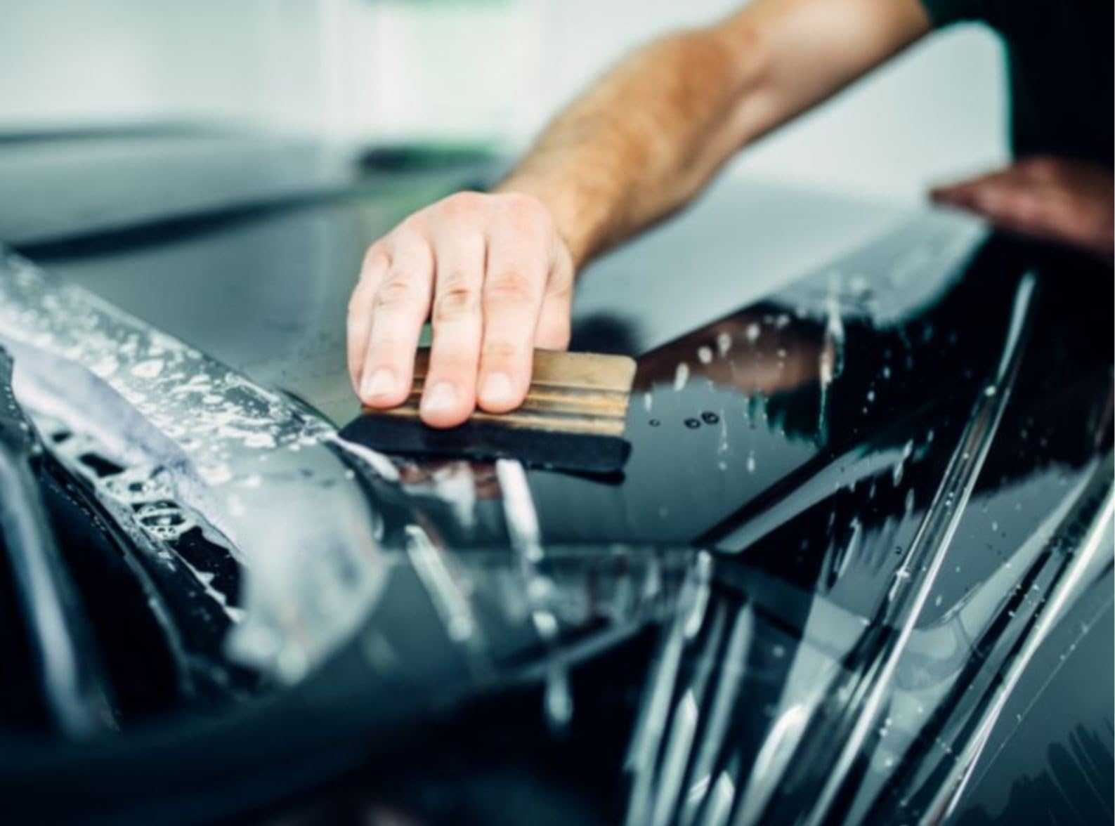 WALLMATE Transparent Contact Paper Vinyl Clear Glossy(30X71/CM) Self-Adhesive Film Cover Removable