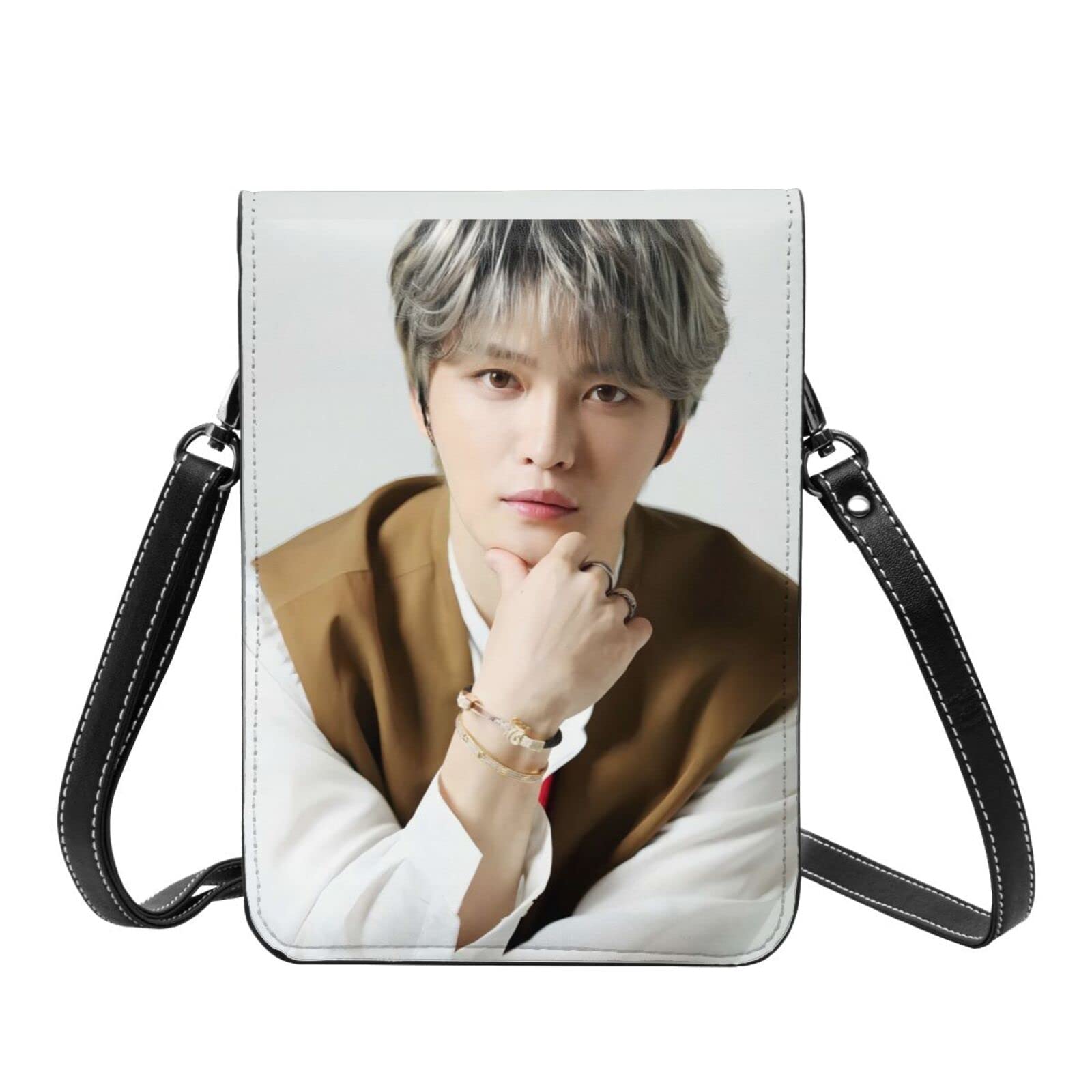 Amazon.co.jp: 写真 ジェジュン (2) スマホバッグ レザーバッグ