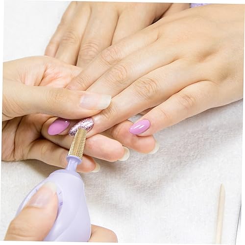 Miniatura 3 de 2pcs Nail Art Drill Machine Nail Drill Multi-Purpose Grinding Head Glass Plastic Metal