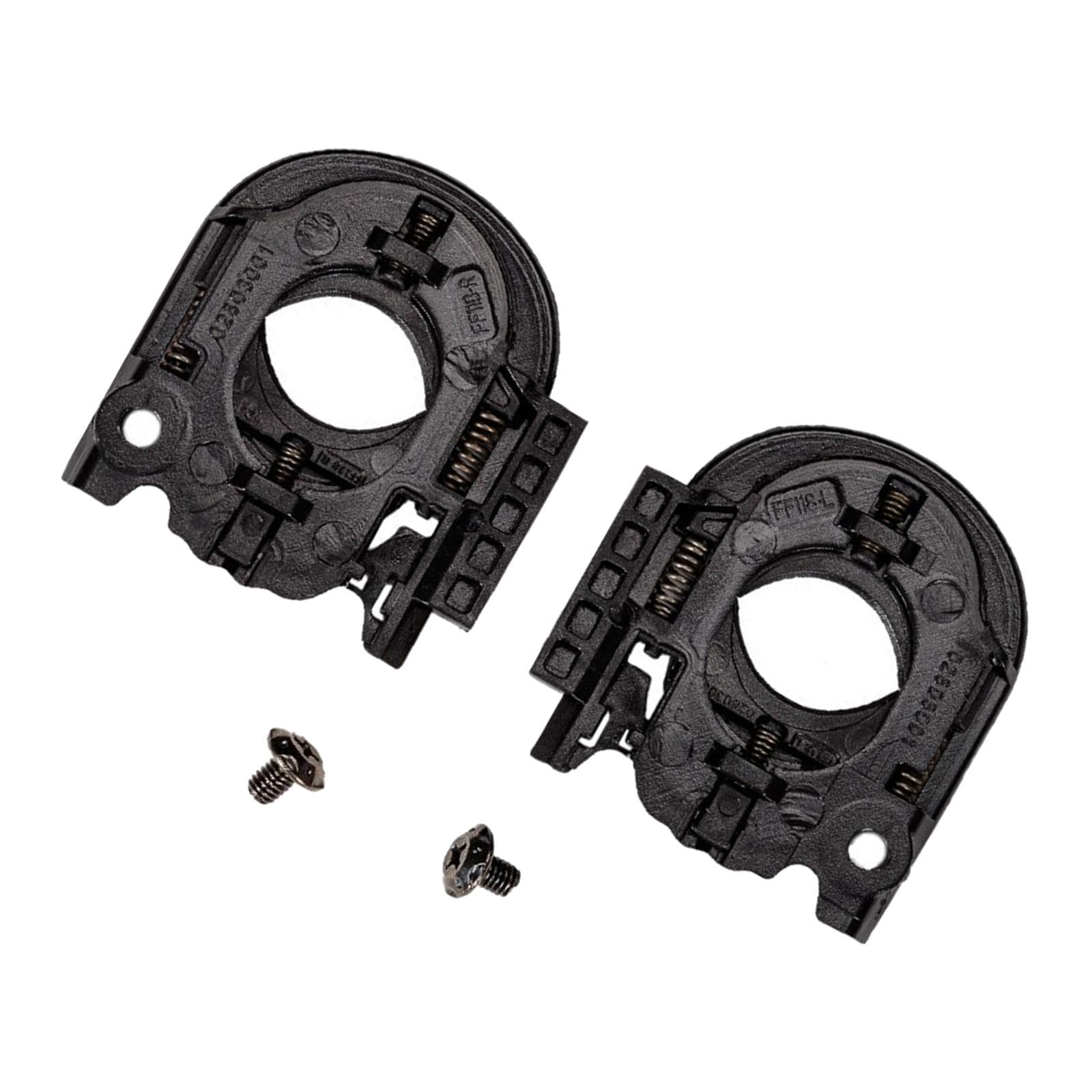 ATORSE 2X Helmet Guard Bases Spare Parts Durable with Screws for Mt Thunder 4 Motorcycle Helmets/Bike Helmets/Full-face Helmets/Open-face Helmets/Half Helmets/Modular Helmets/Dual-Sport Helmets