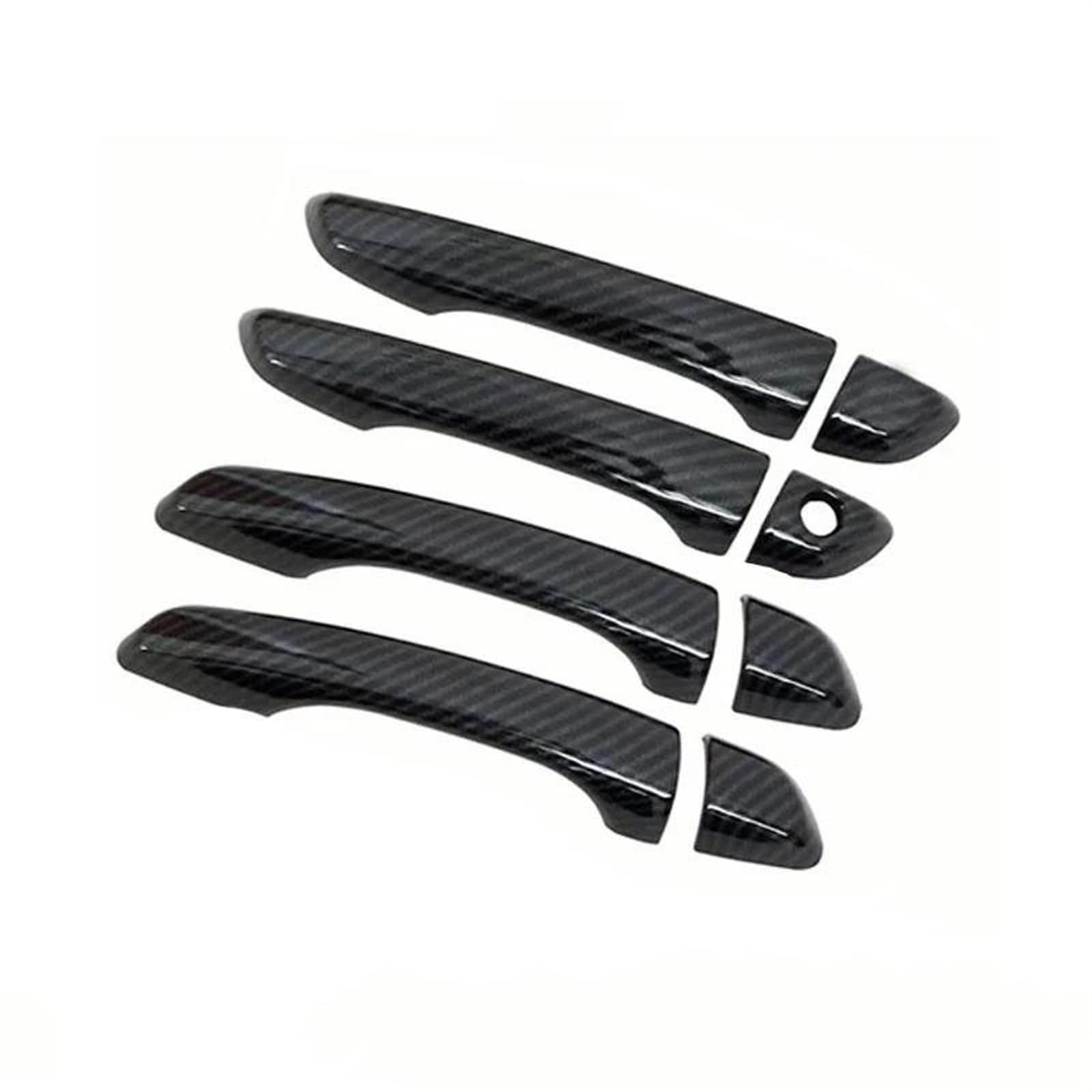 NOHEEU Car Exterior Door Handle Cover Decorative Replacement for Peugeot 2008 MK2 P24 2020-2023(Style 1)