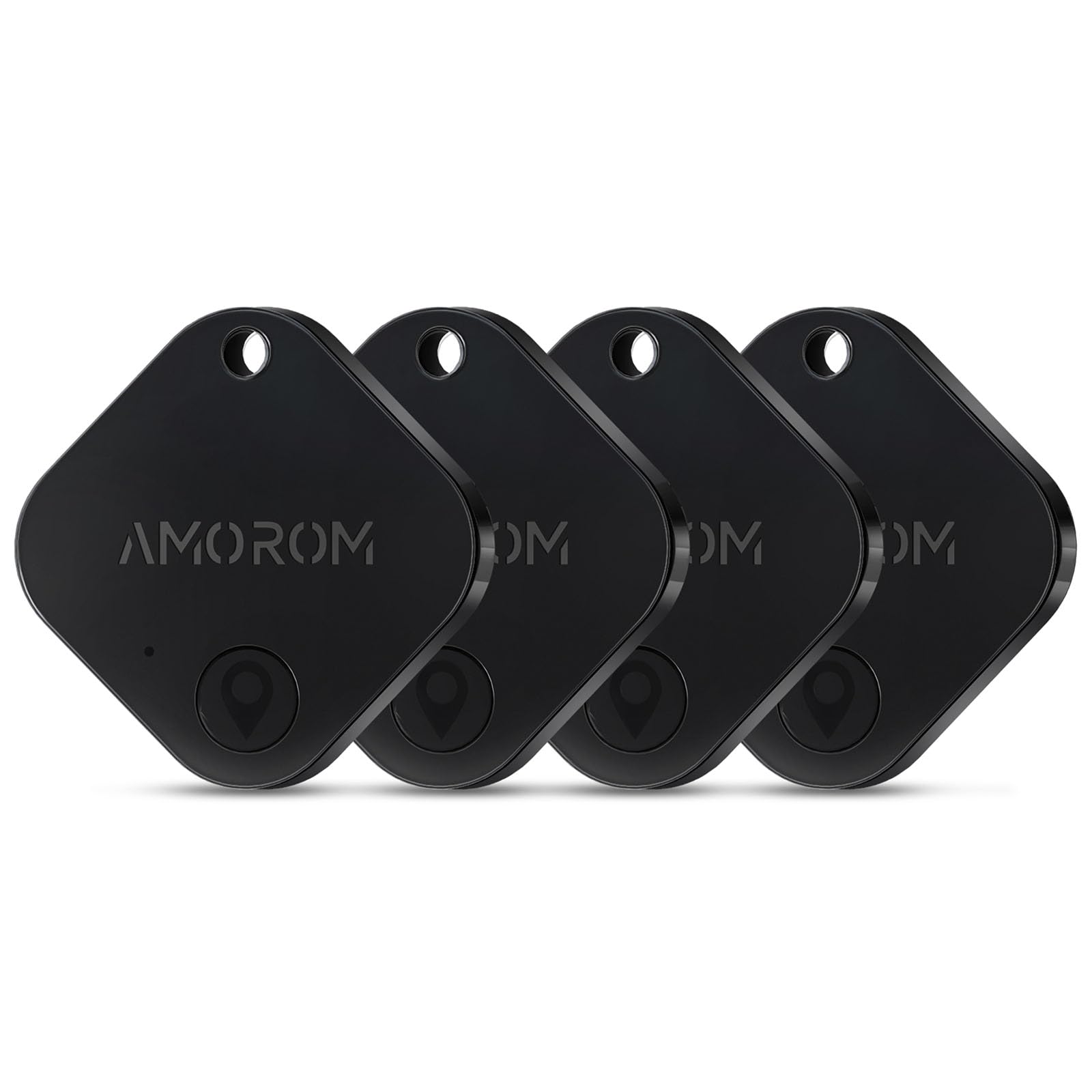 Air Traceur Tag - Traqueur Bluetooth Pourpre - Compatible IOS - Étiquettes Anti-Perte - 10