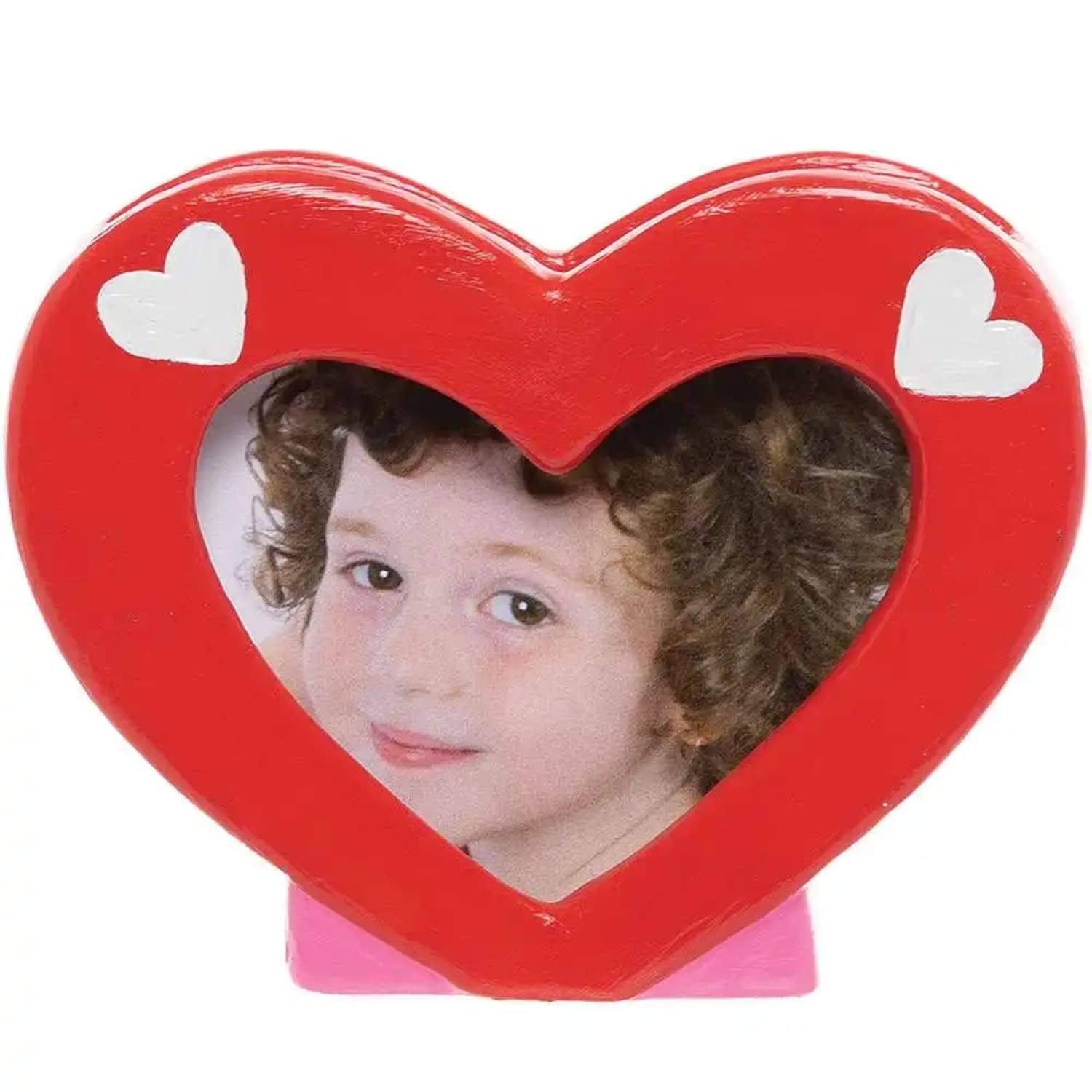 Set di accessori fotografici per neonati, con stampa a cuore