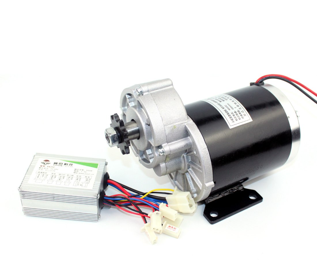 24V36V48V 450W Unitemotor MY1020Z Trike Brushed Motor with Gearbox Geared Engine for 3-Wheel Tricycle