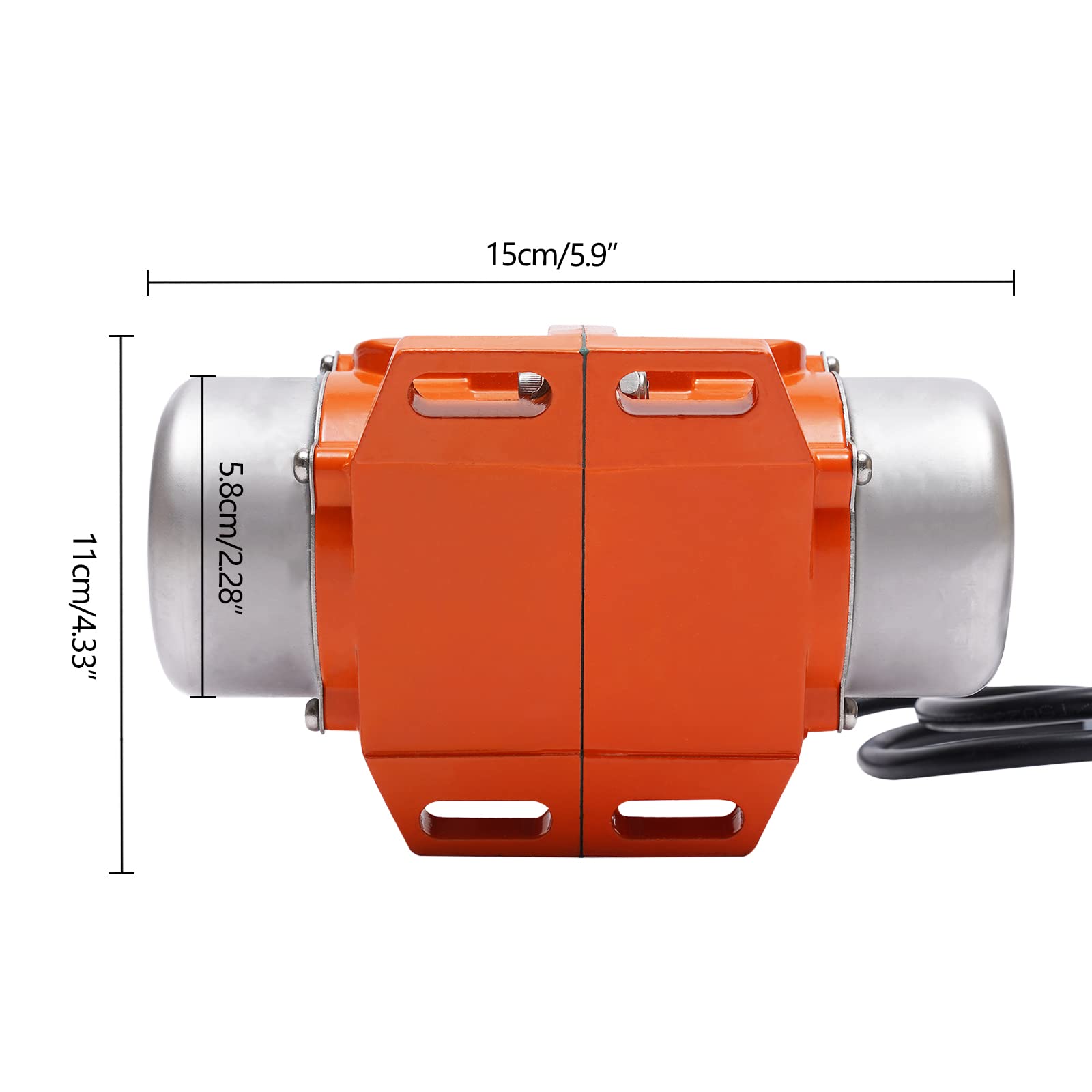 40/50/100W Vibration Motor AC110V 3600RPM Industrial Vibrator (40W)