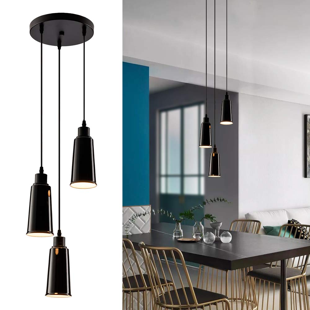 three drop pendant light